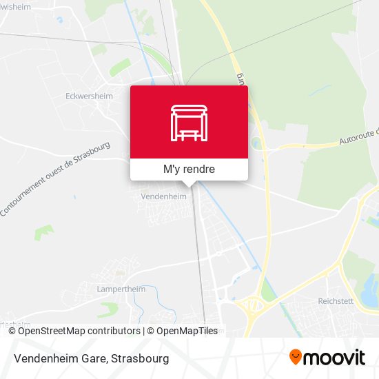 Vendenheim Gare plan