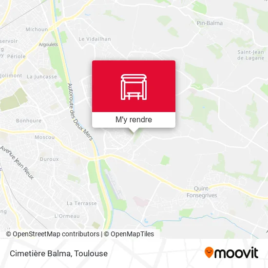 Cimetière Balma plan