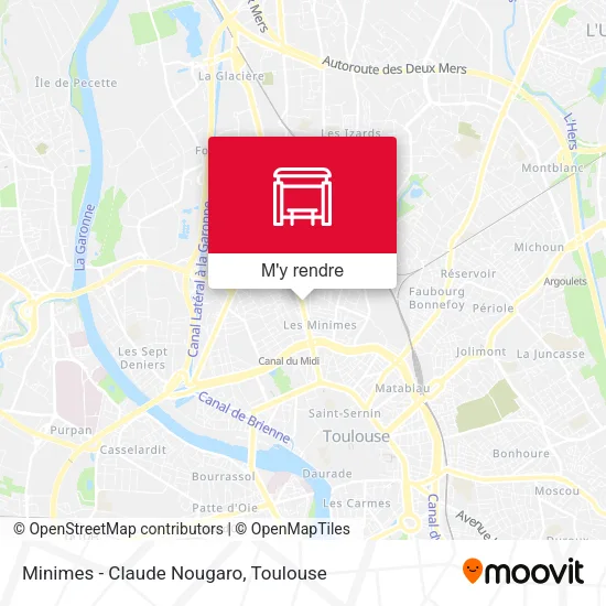 Minimes - Claude Nougaro plan