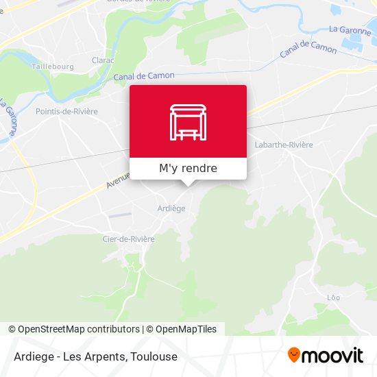 Ardiege - Les Arpents plan