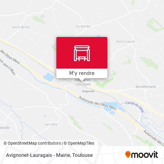 Avignonet-Lauragais - Mairie plan