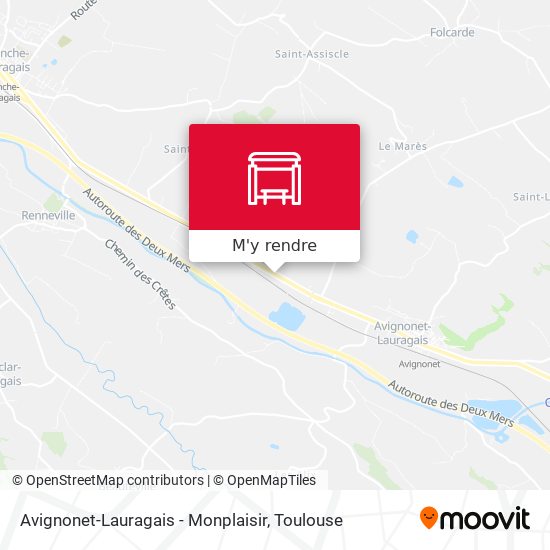 Avignonet-Lauragais - Monplaisir plan