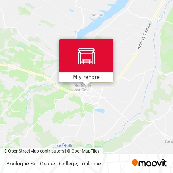 Boulogne-Sur-Gesse - Collège plan
