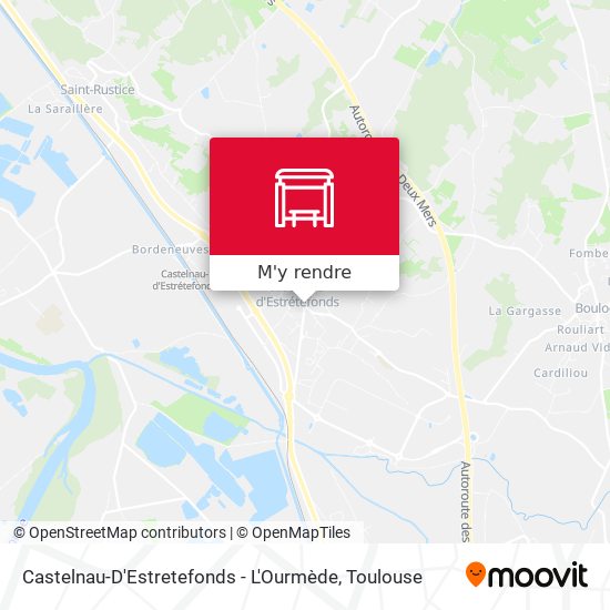 Castelnau-D'Estretefonds - L'Ourmède plan