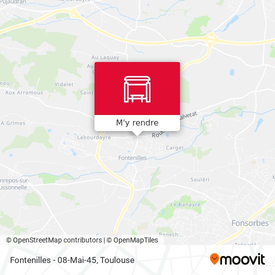 Fontenilles - 08-Mai-45 plan