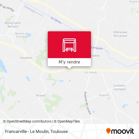 Francarville - Le Moulin plan