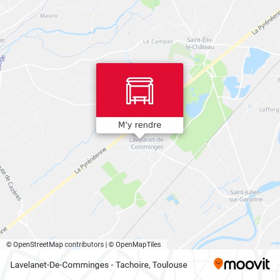 Lavelanet-De-Comminges - Tachoire plan