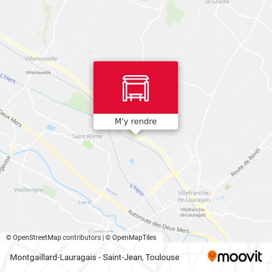 Montgaillard-Lauragais - Saint-Jean plan