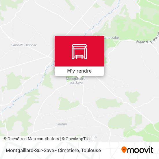 Montgaillard-Sur-Save - Cimetière plan