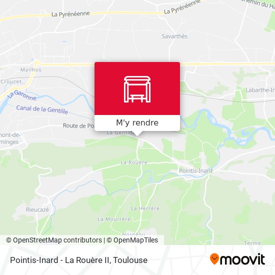 Pointis-Inard - La Rouère II plan
