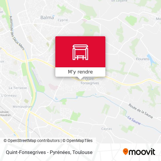 Quint-Fonsegrives - Pyrénées plan