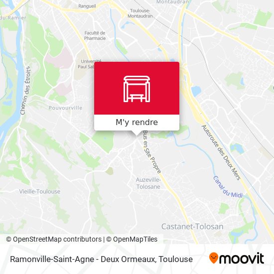 Ramonville-Saint-Agne - Deux Ormeaux plan
