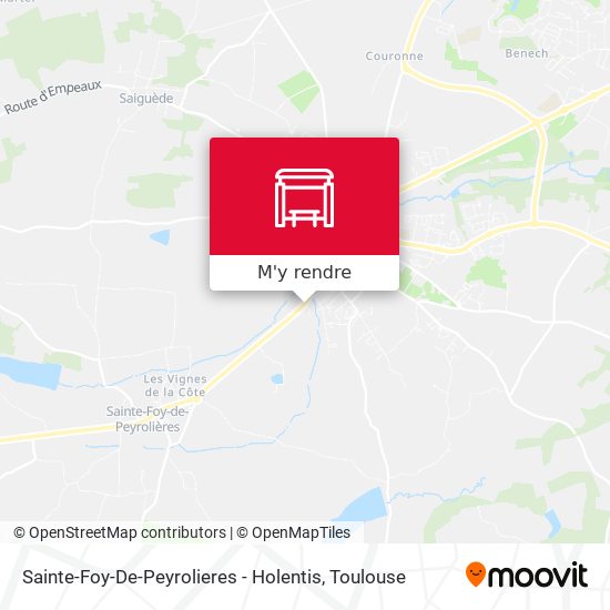 Sainte-Foy-De-Peyrolieres - Holentis plan