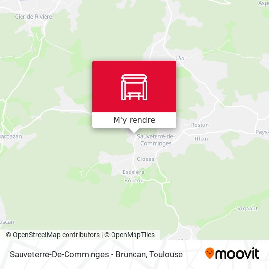 Sauveterre-De-Comminges - Bruncan plan