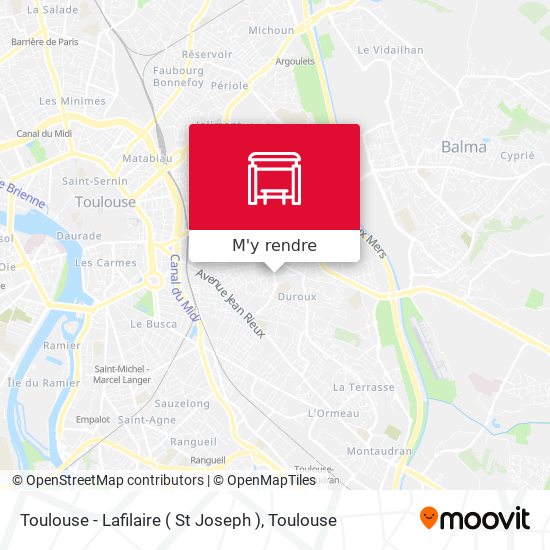 Toulouse - Lafilaire ( St Joseph ) plan