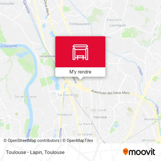 Toulouse - Lapin plan