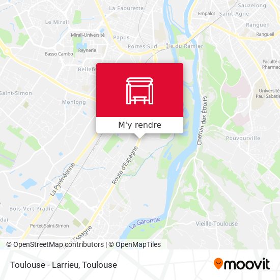 Toulouse - Larrieu plan