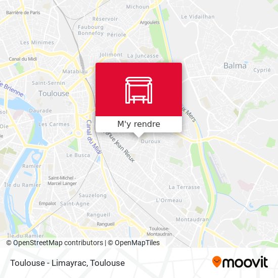 Toulouse - Limayrac plan