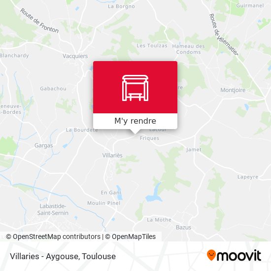 Villaries - Aygouse plan