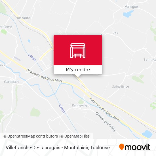 Villefranche-De-Lauragais - Montplaisir plan