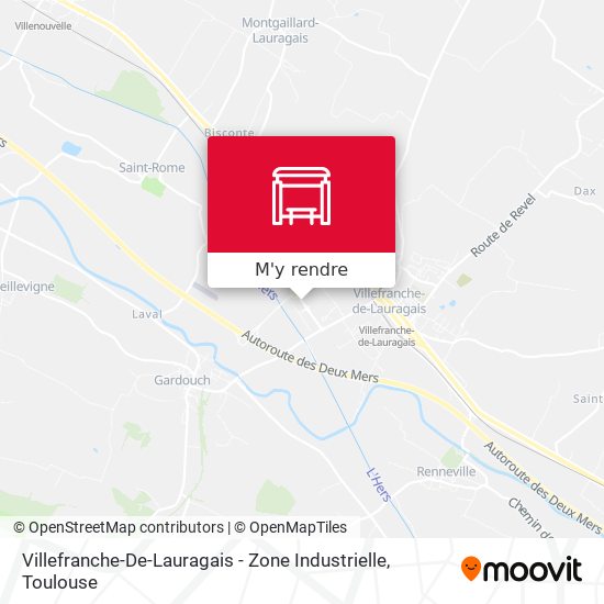 Villefranche-De-Lauragais - Zone Industrielle plan