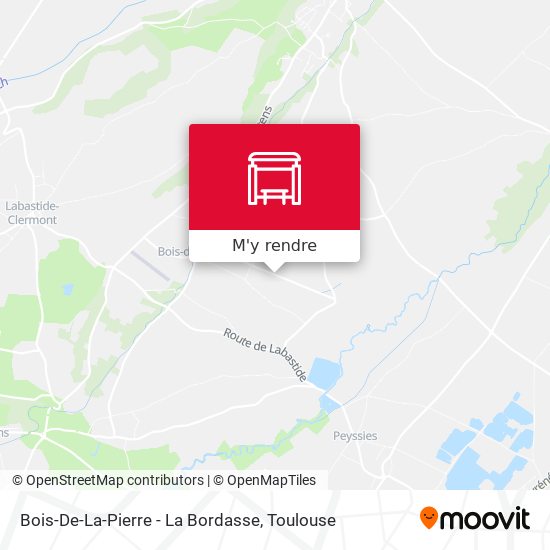 Bois-De-La-Pierre - La Bordasse plan