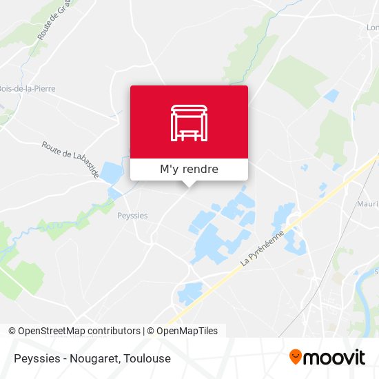 Peyssies - Nougaret plan