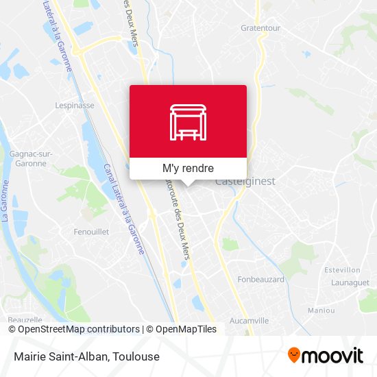 Mairie Saint-Alban plan
