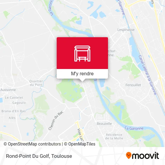 Rond-Point Du Golf plan