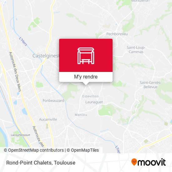 Rond-Point Chalets plan
