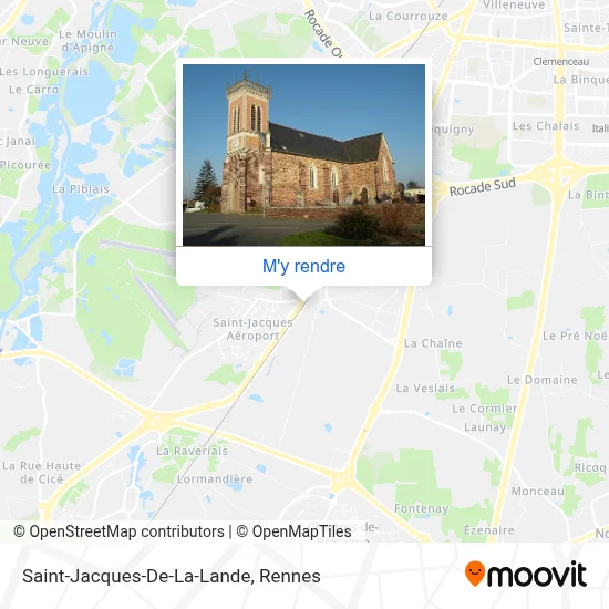 Saint-Jacques-De-La-Lande plan