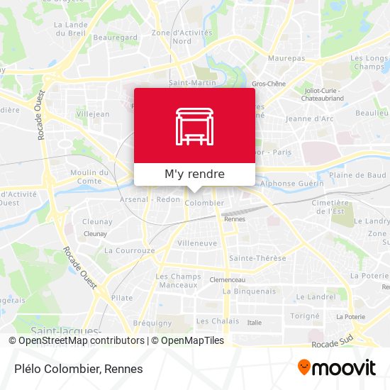 Plélo Colombier plan