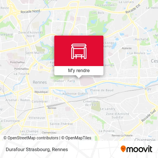 Durafour Strasbourg plan