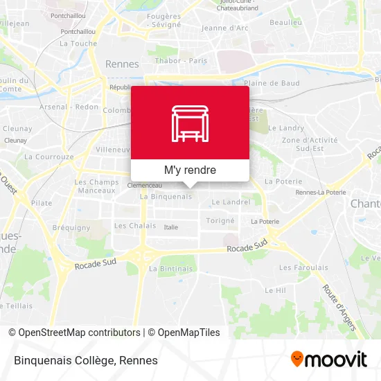 Binquenais Collège plan