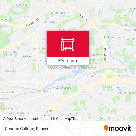 Cesson Collège plan