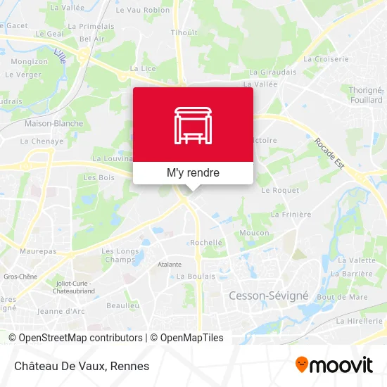 Château De Vaux plan