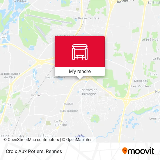 Croix Aux Potiers plan