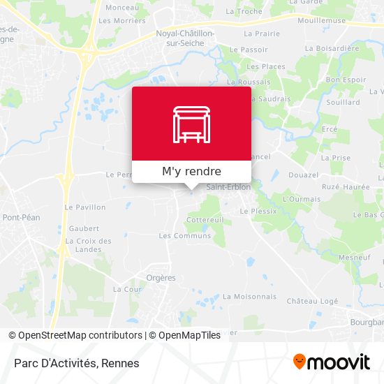 Parc D'Activités plan