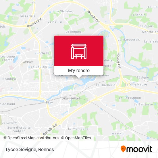 Lycée Sévigné plan