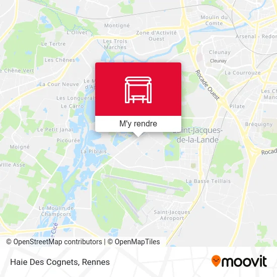 Haie Des Cognets plan