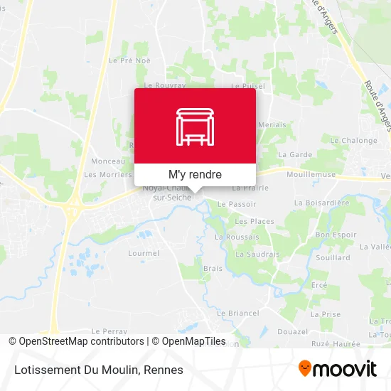 Lotissement Du Moulin plan