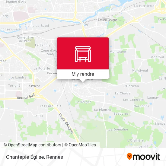 Chantepie Église plan