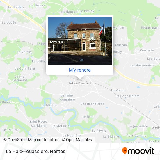 La Haie-Fouassière plan