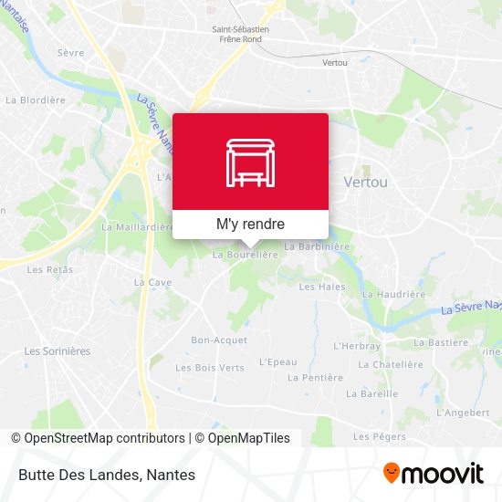 Butte Des Landes plan