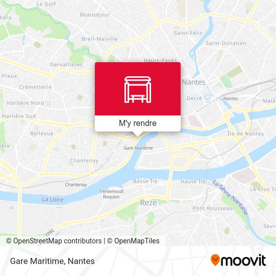 Gare Maritime plan