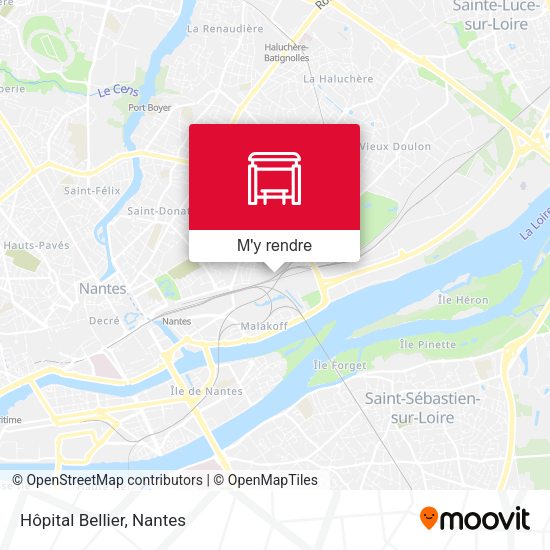 Hôpital Bellier plan