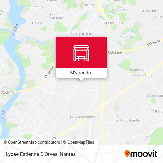 Lycée Estienne D'Orves plan