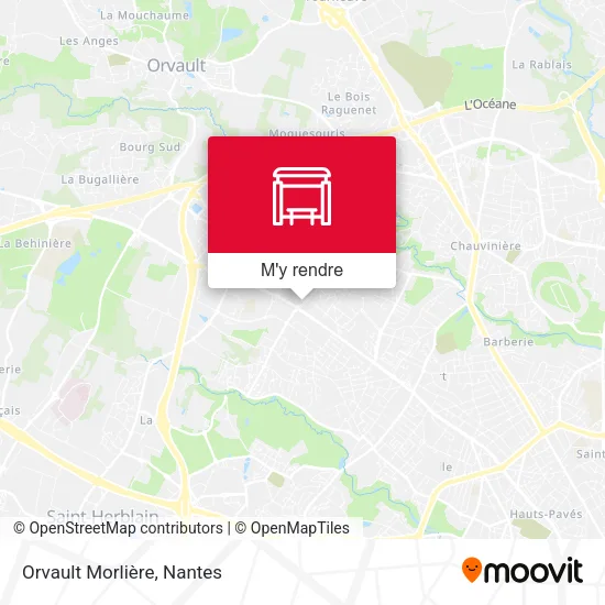 Orvault Morlière plan