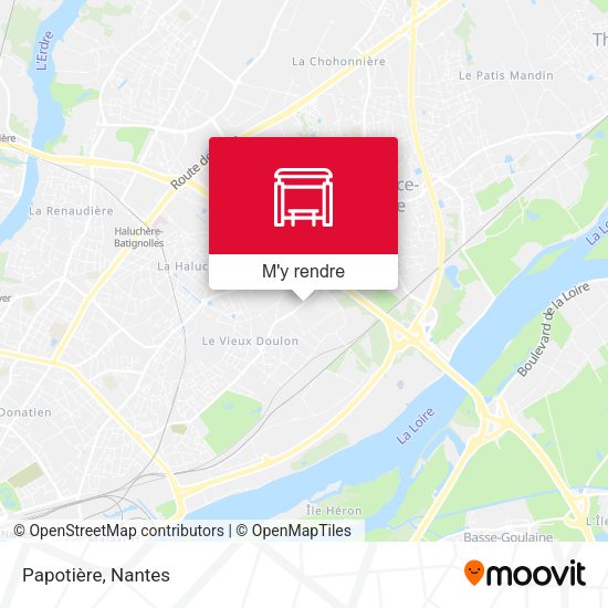 Papotière plan