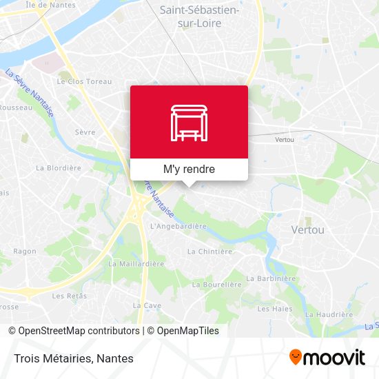 Trois Métairies plan